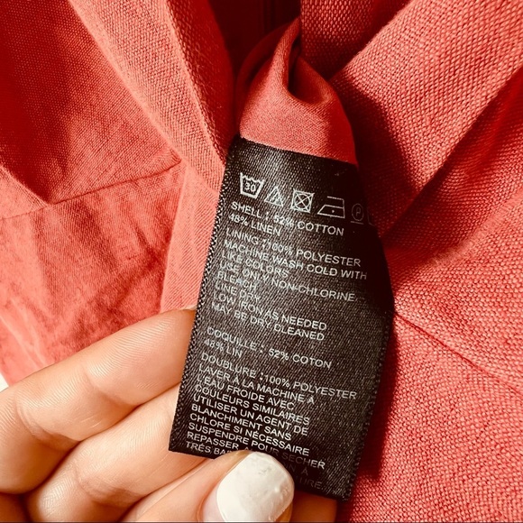 Urban Outfitters | Linen Kimono Romper - Picture 5 of 5